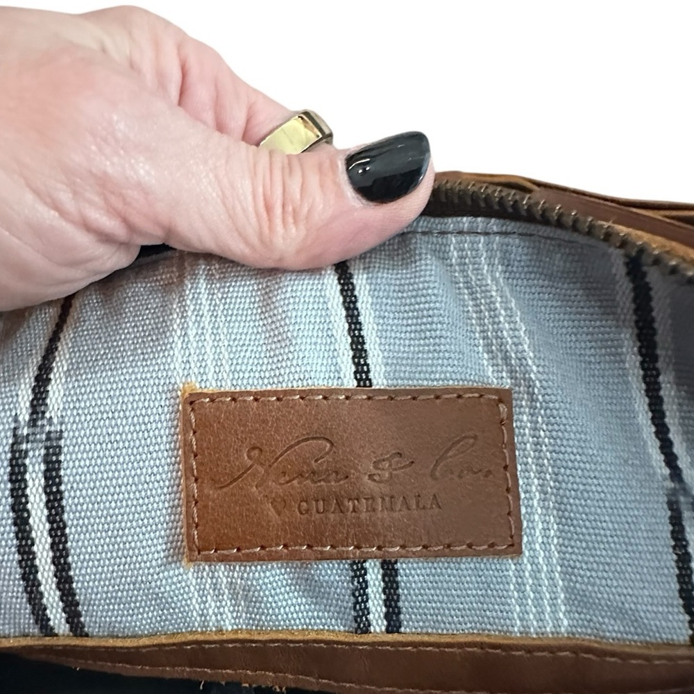 Nena and Co. CDB Tote convertible backpack Guatemala OG Revival leather - Picture 3 of 11